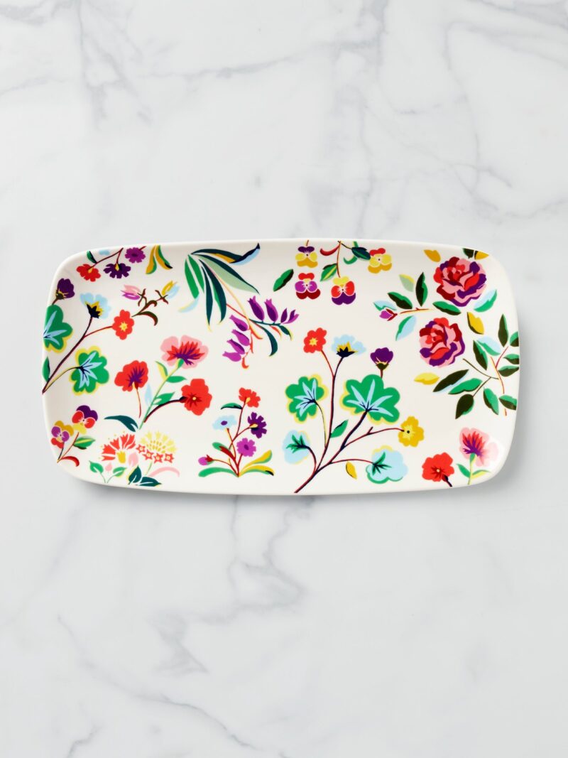Garden Floral Hors d'Oeuvres Tray